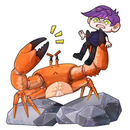 Ryne - Crab Sticker